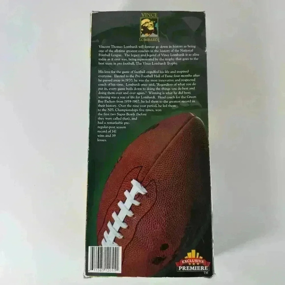 Green Bay Packers 1998 Vince Lombardi LE 9" in Action Figure Collector’s Series - Picture 3 of 7
